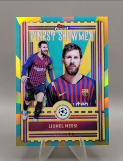 Topps Finest Showmen Lionel Messi /199