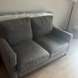 Grey Loveseat Couch