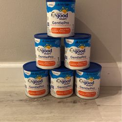 6 Cans Of Gerber Good Start Gentle Pro