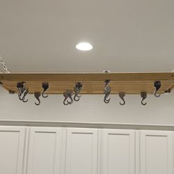 Kitchen Hanging Pot Rack