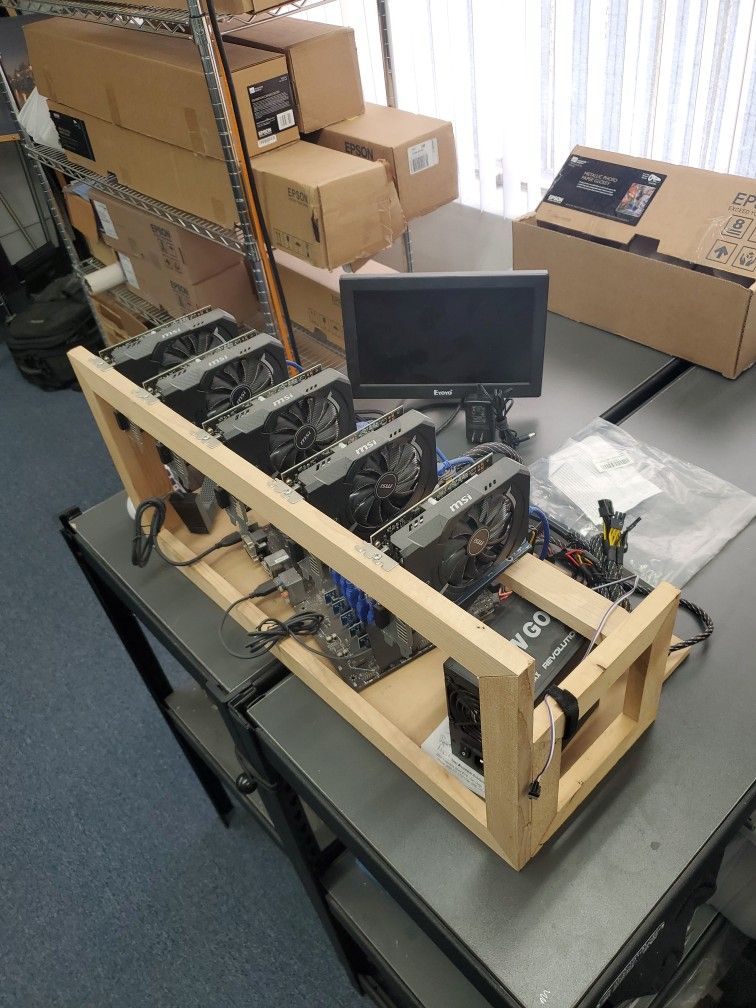 Bitcoin/Crypto Mining Rig