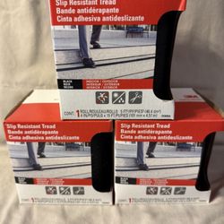 3 rolls of 3M Safety-Walk Slip Resistant Tread