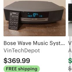 Bose Cd Player With Remote Bose Wave Music System