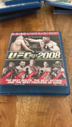 UFC best of 2008 two disc ultimate Blu-ray edition