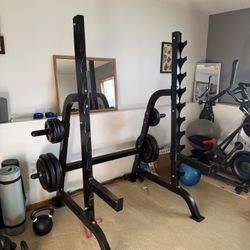 Squat Rack w. Safties