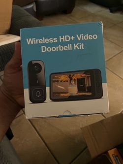 Wireless HD video doorbell kit
