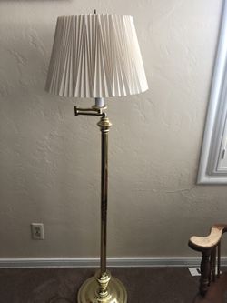 Lamp With Brass Base