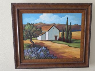 Horvath Framed Landscape Painting