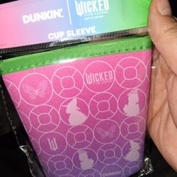 Wicked & Dunkin Donuts Cup Sleeve Collab