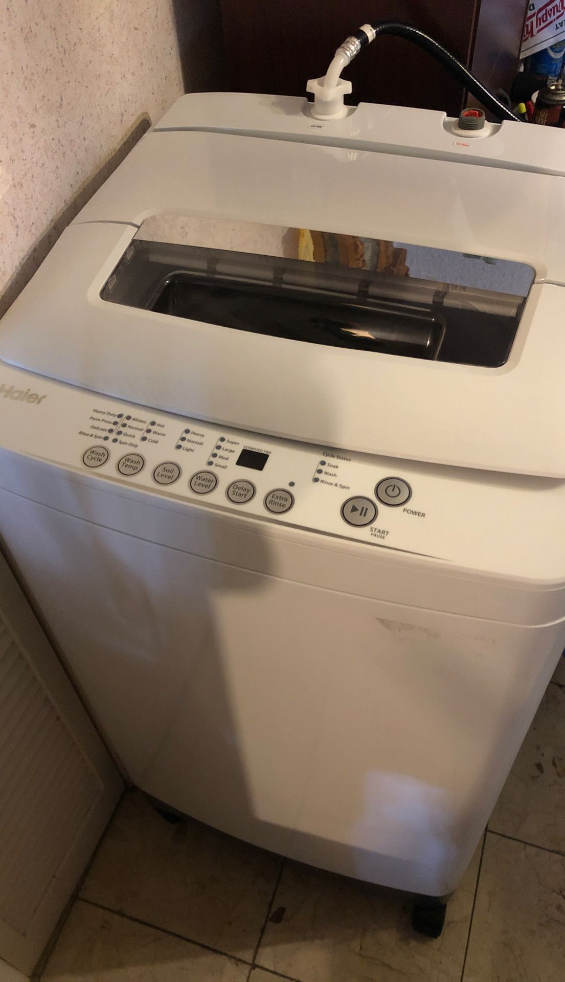 Haier portable washer like new