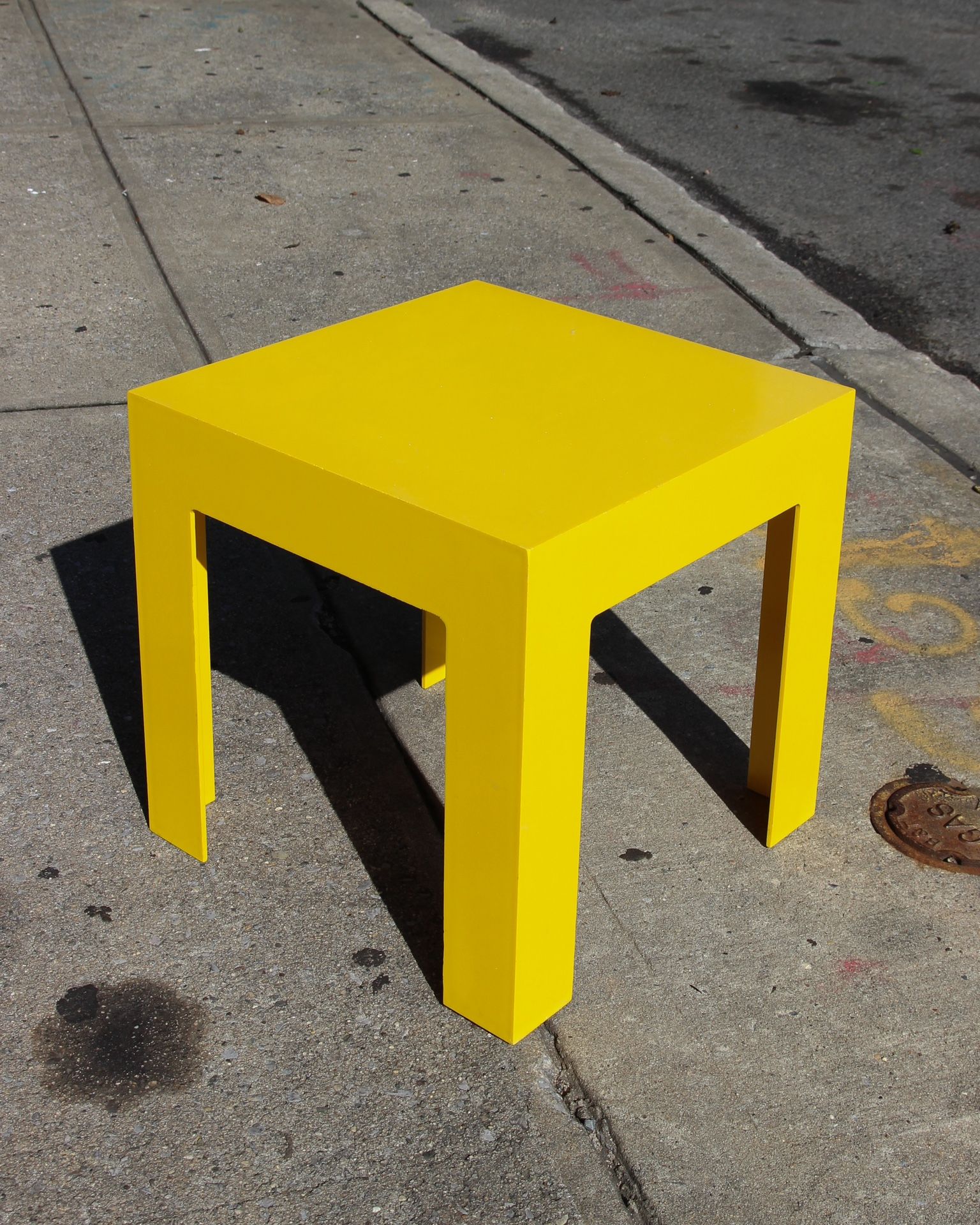 Vintage Syroco Plastic Parsons Table