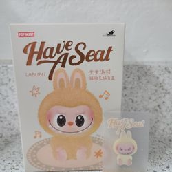 Popmart Authentic Labubu Have A Seat Each