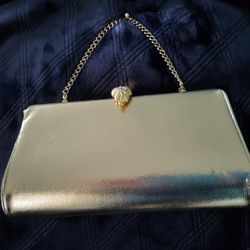 Vintage Gold Clutch Purse
