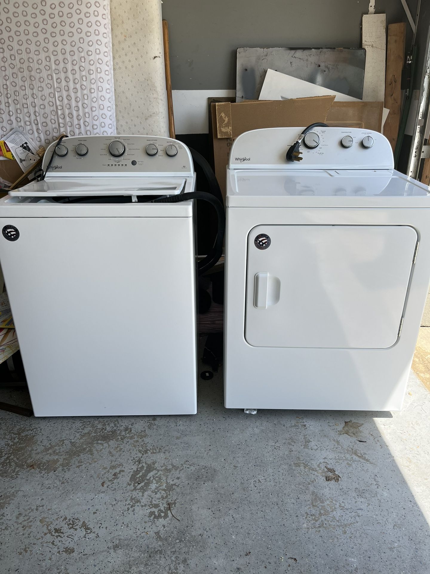 Washer And Dryer