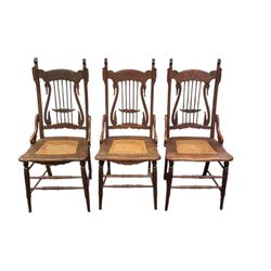 1930s Harp Back Chair TRIO