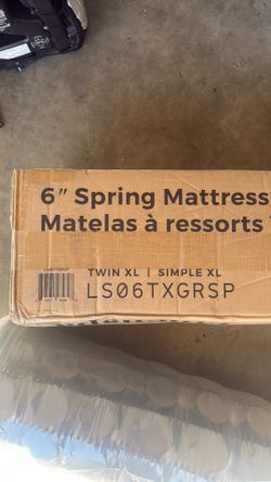 6” mattress