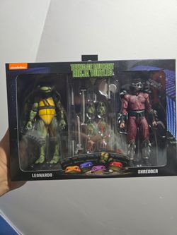 Tmnt Movie 2 pack leo and shreddar