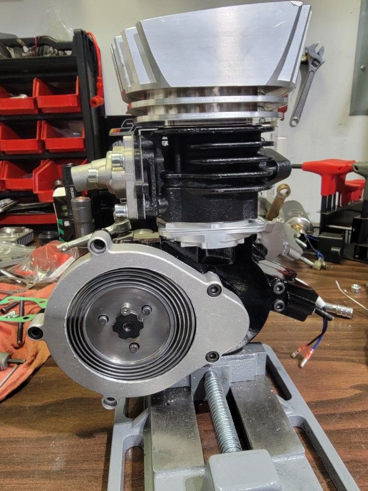 Built Motorized Bike Engine 