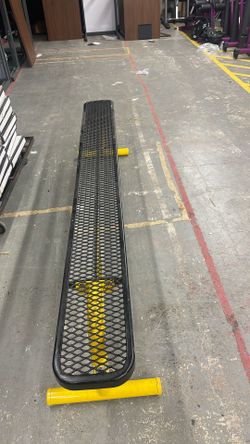 Large Metal Bench Approximately 7 Feet 