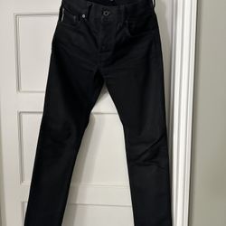 Brave Star Double Black Cone Mill Selvedge Denim