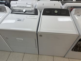Lavadora Y Secadora Whirlpool De Gran Capacidad 