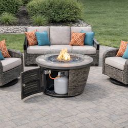 Brand New Patio Set Fire Pit Propane High Quality