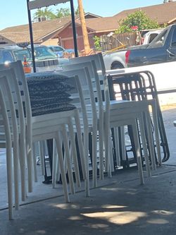8 chairs