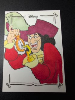 Captain Hook sketch card