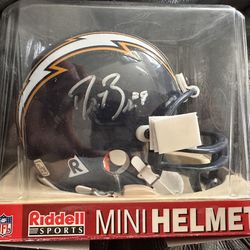 Chargers Drew Brees Mini Helmet 