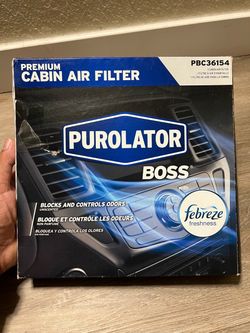 Purolator Boss Premium Cabin Air Filter PBC36154