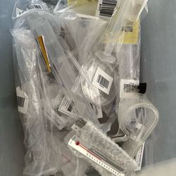 Huge Lot Of Science Lab Kids School Homeschool Supplies Thermometers Magnifying Glasses Graduated Cylinders Magnets Etc