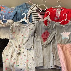 8 Pcs Girls Dresses Size 9-10