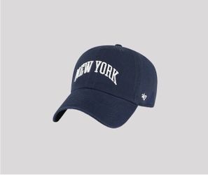 New 47 Brand New York Navy Blue Cleanup Hat