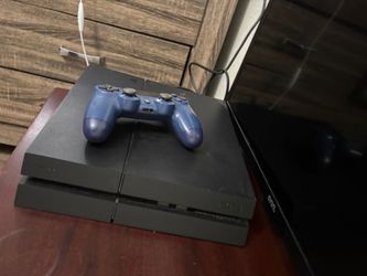 Sony PlayStation 4 Console with Controller and tv