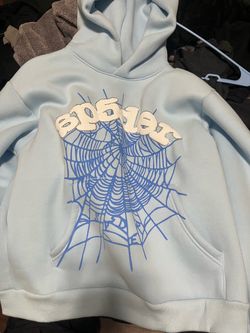 Blue spider hoodie