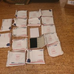 204 Brand New  Prepackaged Velvet Ring Boxes Ready To Ship.