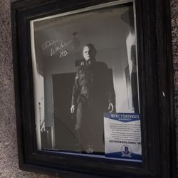 Dick Warlock Signed 8x10 With Coa 