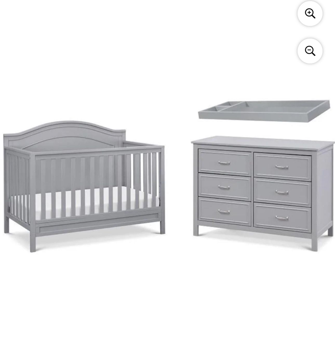 Convertible Crib Dresser With Changing Table