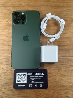 📱 iPhone 13 Pro Max | 128GB | Alpine Green | Unlocked (Any Carrier)