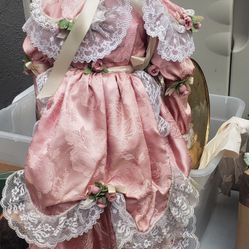 Vintage Porcelain Doll