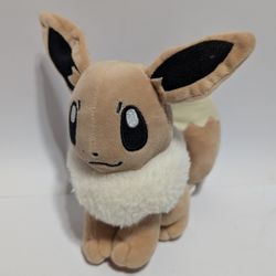 Official Pokémon Center Eevee Plush Toy 8" Soft Stuffed Animal Japan Nintendo

