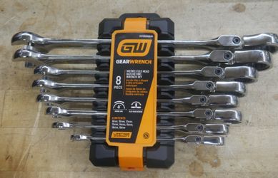 New GearWrench GWD8FRWMM Wrench Set , f(contact info removed)8
