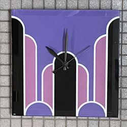 RETRO 1980’s WALL CLOCK