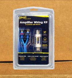 Complete Amplifier Wiring Kit 8 Guage 600 Watts Fuse Ground/Power Wire Stinger SSK8 🚨 No Credit Needed 🚨 Payment Options Available 🚨