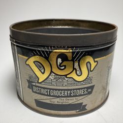 DGS coffee can