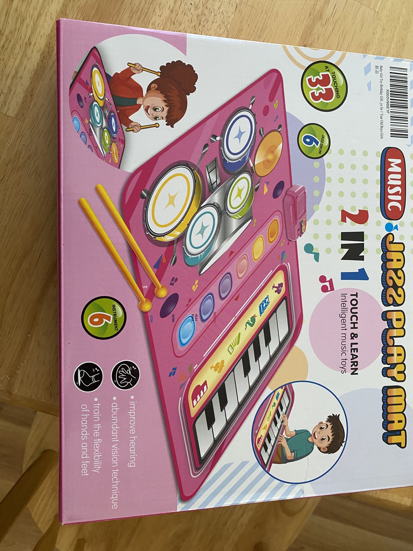 Piano Play Mat Toy