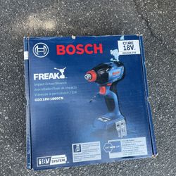 NEW BOSCH 2-in-1 Bit Holder: 1/4- inch hex bits + 1/2-in sockets NO BATTERY NO CHARGER