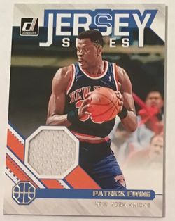Patrick Ewing jersey card