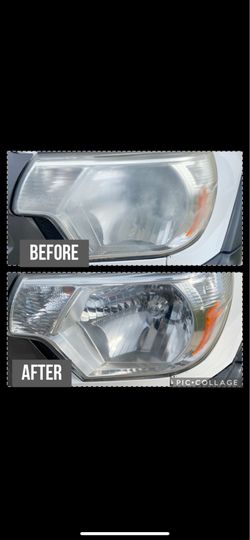 Headlight restore pair kit