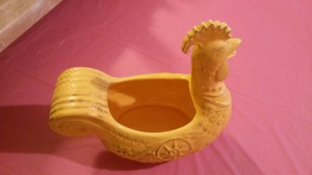 Rustic Ceramic Rooster